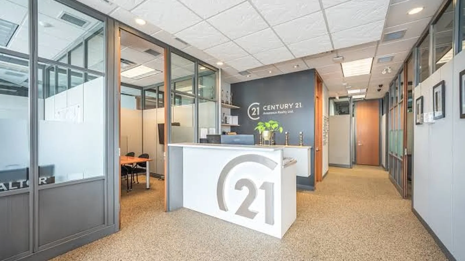 CENTURY 21 Assurance Realty office reception in Kelowna